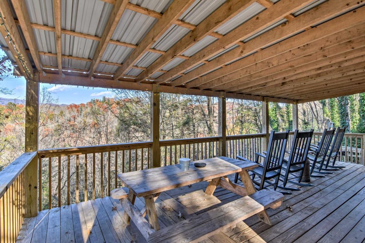 Natures Retreat With Hot Tub 7 Mi To Bryson City Whittier Ngoại thất bức ảnh