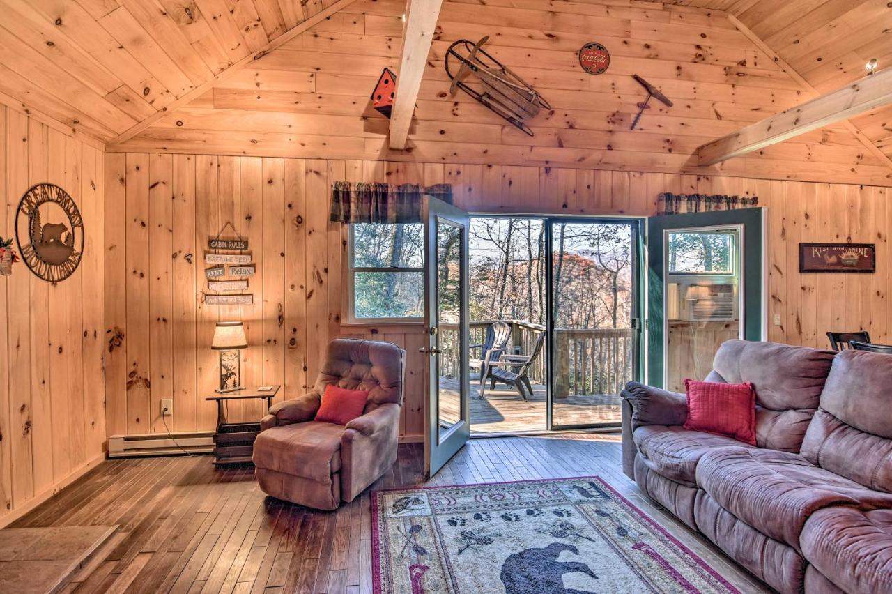 Natures Retreat With Hot Tub 7 Mi To Bryson City Whittier Ngoại thất bức ảnh