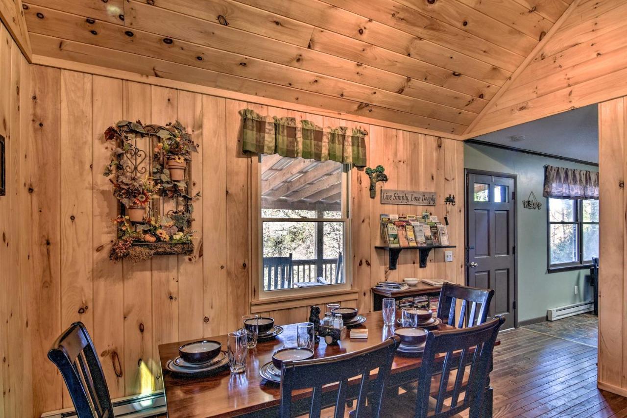 Natures Retreat With Hot Tub 7 Mi To Bryson City Whittier Ngoại thất bức ảnh