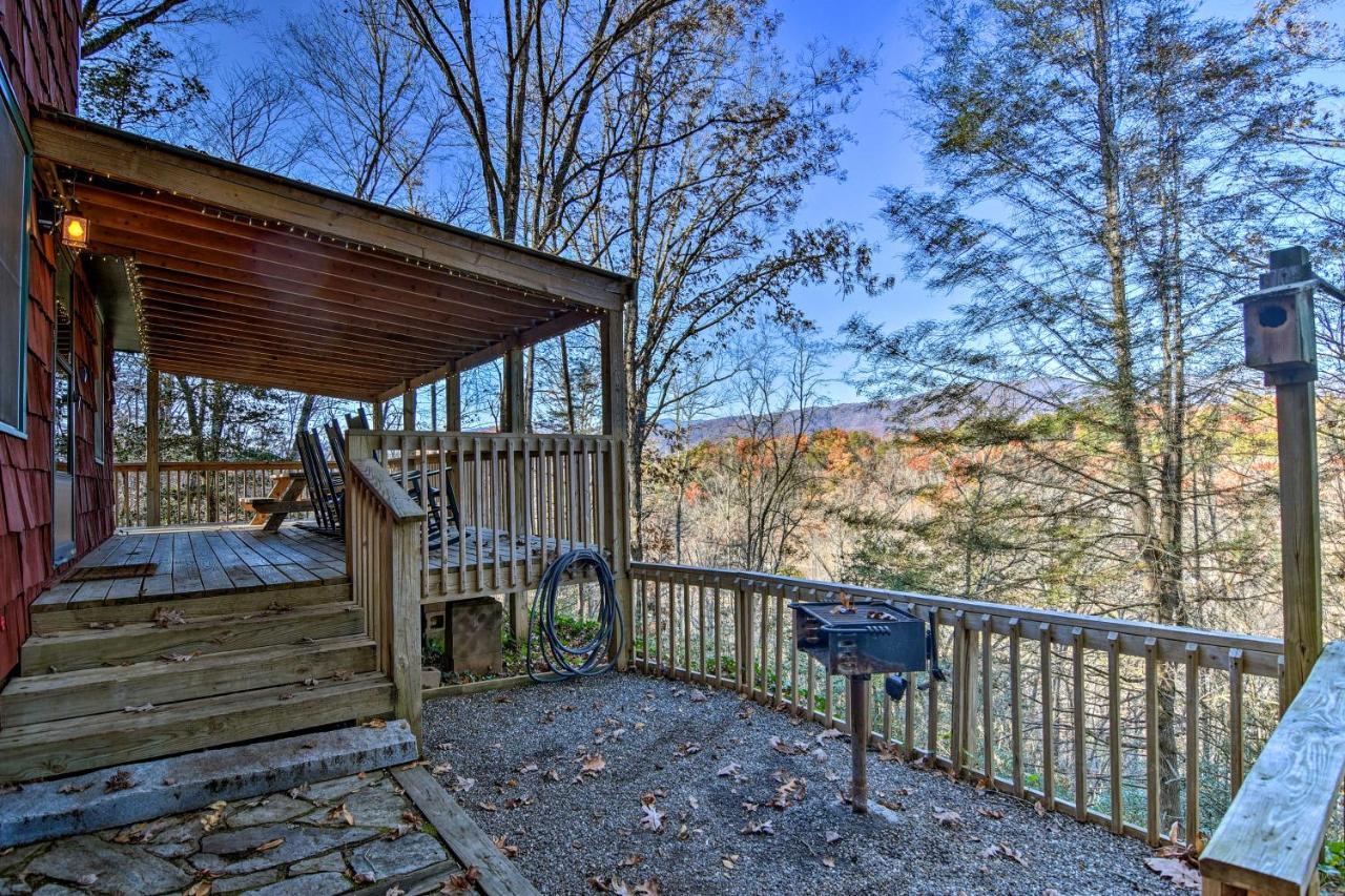 Natures Retreat With Hot Tub 7 Mi To Bryson City Whittier Ngoại thất bức ảnh