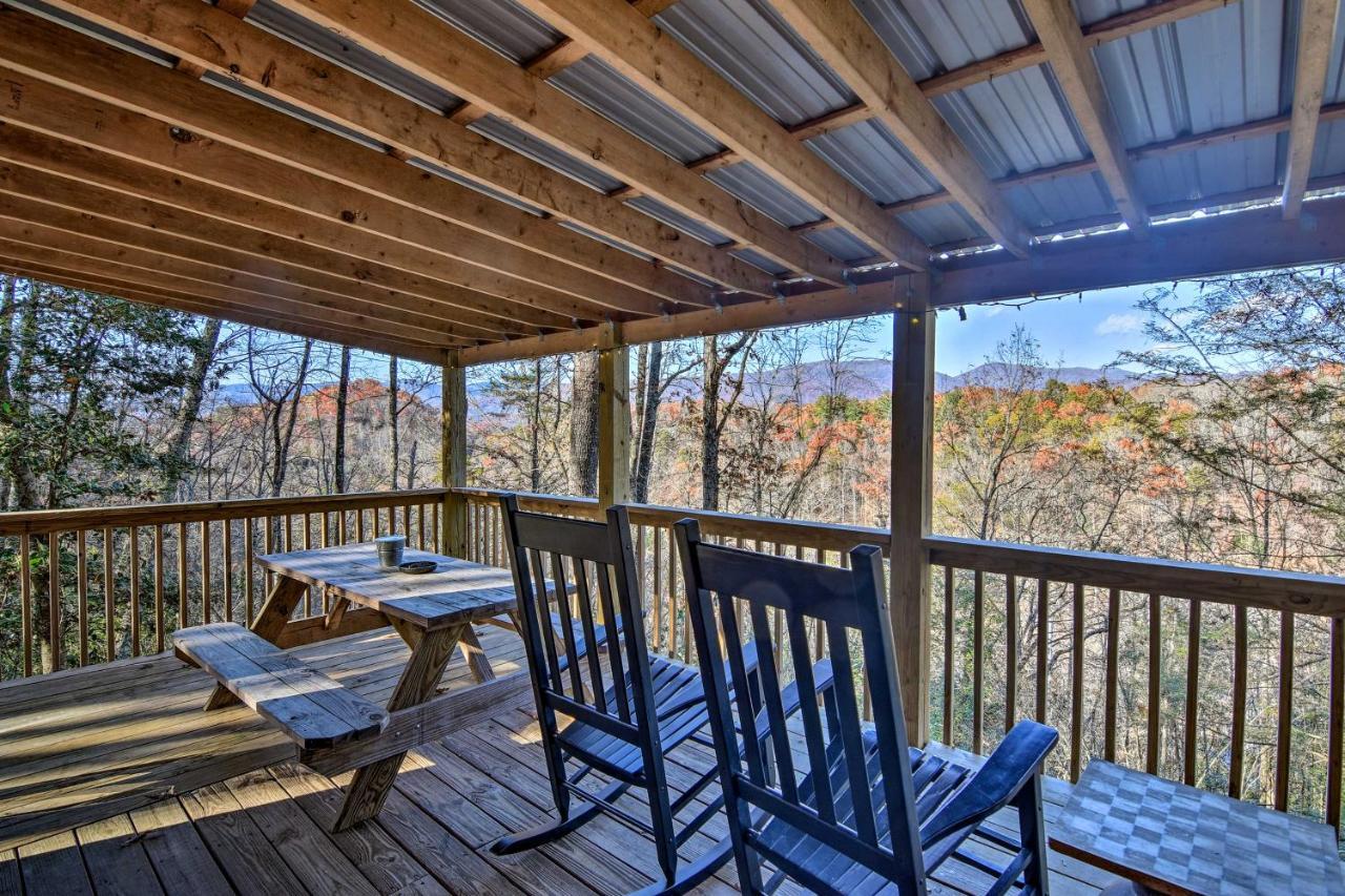 Natures Retreat With Hot Tub 7 Mi To Bryson City Whittier Ngoại thất bức ảnh